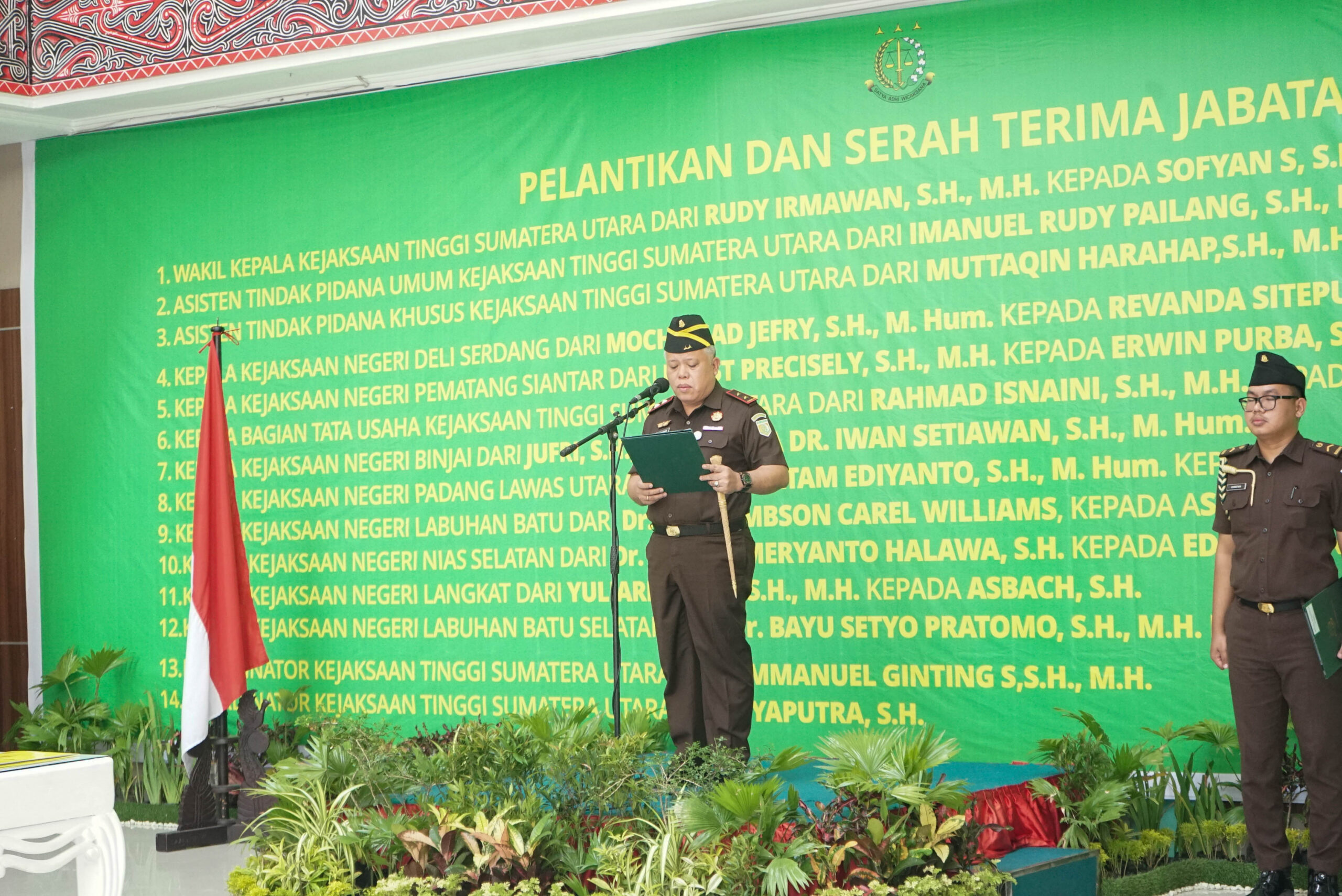 ASNATH ANYTHA IDATUA HUTAGALUNG, S.H., M.H. RESMI MENJABAT SEBAGAI KAJARI LABUHAN BATU
